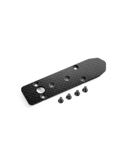 GRAPHITE CHASSIS INSERT FRONT - 341186 - XRAY