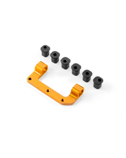 ALU UPPER ARM HOLDER RIGHT - SWISS 7075 T6 - SET - 342032 - XRAY