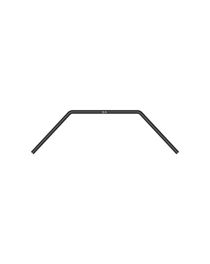 ANTI-ROLL BAR FRONT 2.4MM - SHORT - XRAY - 342484-S