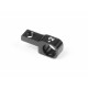 Support inférieur de triangle avant +2mm noir (1) - XRAY - 342714