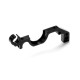 ALU LOWER BULKHEAD REAR - SWISS 7075 T6 - LEFT - XRAY - 343027