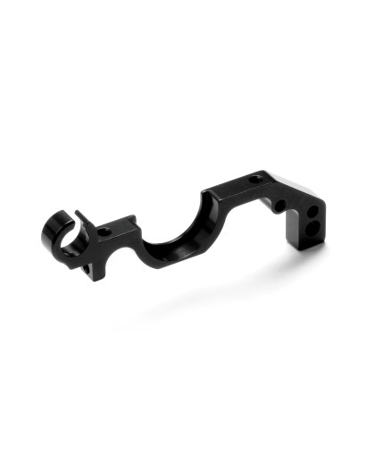 ALU LOWER BULKHEAD REAR - SWISS 7075 T6 - LEFT - XRAY - 343027