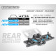 Barre anti-roulis arrière 2.6mm - XRAY - 343476