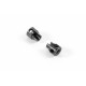 ALU CUTTED ANTI-ROLL BAR COLLAR o3.0 - BLACK (2) - XRAY - 343481-K