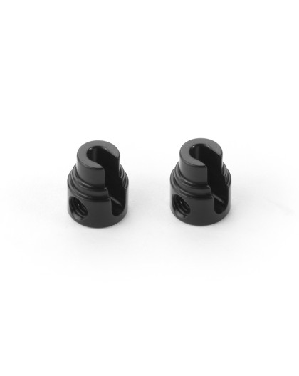 Bagues alu de barre anti-roulis noires 2.2mm (2) - XRAY - 343483-K