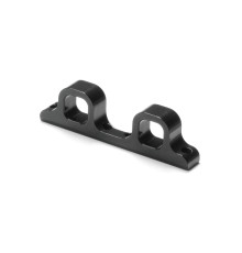 ALU REAR LOWER SUSPENSION HOLDER - FRONT - RF – BLACK - XRAY - 343713