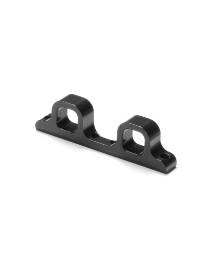 ALU REAR LOWER SUSPENSION HOLDER - FRONT - RF – BLACK - XRAY - 343713