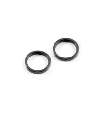 Cales de boite de vitesse alu noires (2) - XRAY - 345592-K