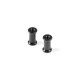 X8 ALU MOUNT 12MM - BLACK - SWISS 7075 T6 (2) - XRAY - 346313