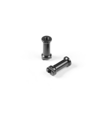 X8 ALU SLOT MOUNT - BLACK - SWISS 7075 T6 (2) - XRAY - 346312