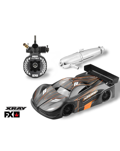 Kit Xray GTX'27 + FX G501 Tuned + Ligne Efra 2168 - XRAY - 350506-C