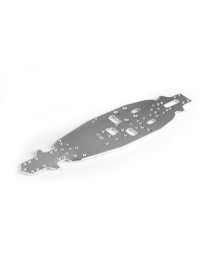 GTX ALU CHASSIS - FLAT - SWISS 7075 T6 (3MM) - XRAY - 351142