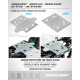 Protection de châssis avant acier - XRAY - 351221