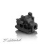 XB808 DIFF BULKHEAD BLOCK SET F/R WITH DUST COVERS - 352003 - XRAY
