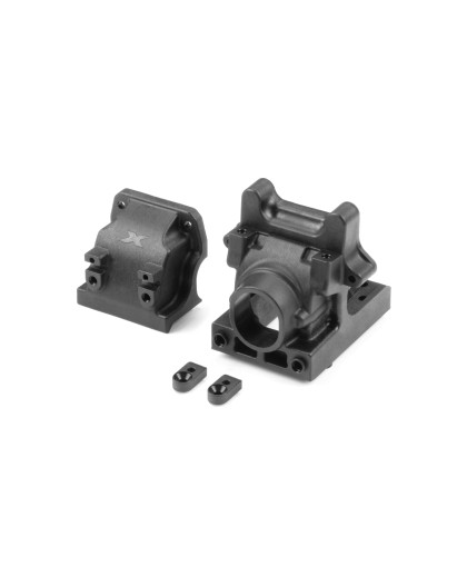 XB8 SEMI-SPLIT DIFF BULKHEAD SET FRONT/REAR - V3 - XRAY - 352009