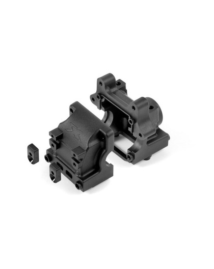 XB8 DIFF BULKHEAD BLOCK SET FRONT/REAR - 352006 - XRAY