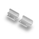XB8 Ailerons triangle supérieur avant lexan IFMAR (2) - XRAY - 352194