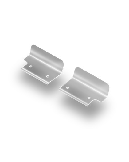 XB8 Ailerons triangle supérieur avant lexan IFMAR (2) - XRAY - 352194