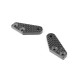 XB8 CARBON STEERING PLATE - 3 DOTS (1+1) - XRAY - 352368