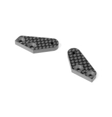 XB8 Plaques de direction carbone - 2 Dots - XRAY - 352367