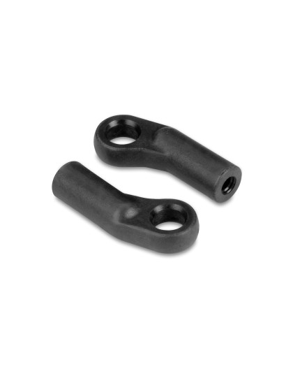 COMPOSITE RELIEF BALL JOINT 6.8MM M4 - GRAPHITE (2) - XRAY - 352666-G