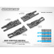 XT8 Triangle inférieur arrière plein Hard - XRAY - 353129-H