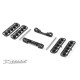 ALU REAR LOWER SUSP. HOLDERS SET- SQUARE ADJ. ROLL-CENTER - 353304 - 