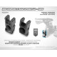 XB8 COMPOSITE REAR UPRIGHT LB - HARD - XRAY - 353354-H