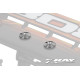 XB8 Rondelles d'aileron alu - XRAY - 353561