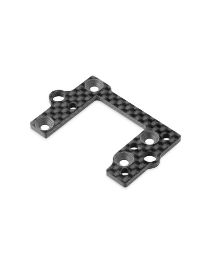 XB8E CARBON CENTER DIFF PLATE FOR SPLIT DIFF MOUNT - XRAY - 354047