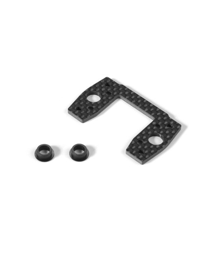 GRAPHITE CENTER DIFF MOUNTING PLATE - 354057 - XRAY