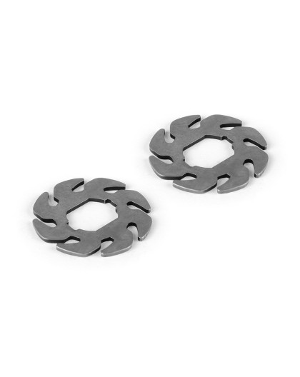 SUPER-LIGHTWEIGHT VENTILATED BRAKE DISK - PRECISION-GROUND (2) - 3541
