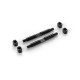XB8 Axes de diff central alu avec inserts (2+4) - XRAY - 355087