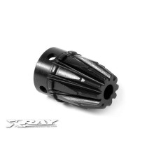 XB808 PINION GEAR 10T FOR 3 BEARINGS - 355113 - XRAY