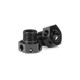 "ALU WHEEL AXLE OFFSET ""+3MM"" - LIGHT - BLACK (2) - XRAY - 355253"