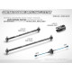 Cardan central avant Dogbone 85mm - XRAY - 355432