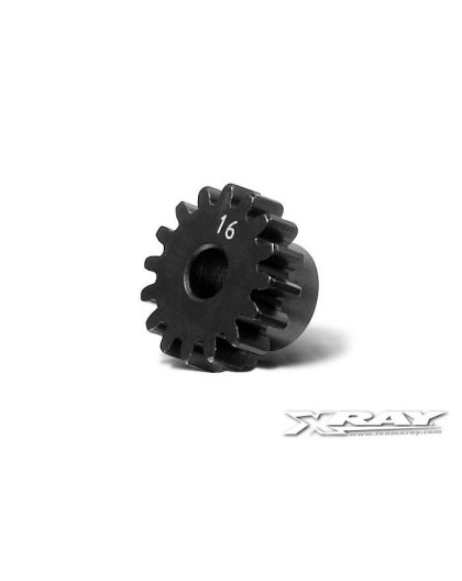 Pignon 16 dents module 1.0 - XRAY - 355716