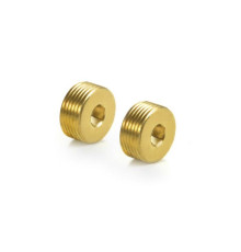 BRASS ADJUSTING NUT M15x1 (2) - 357253 - XRAY
