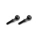 ALU PIVOT BALL 13.7 MM WITH STEEL SCREW (2) - 357251 - XRAY