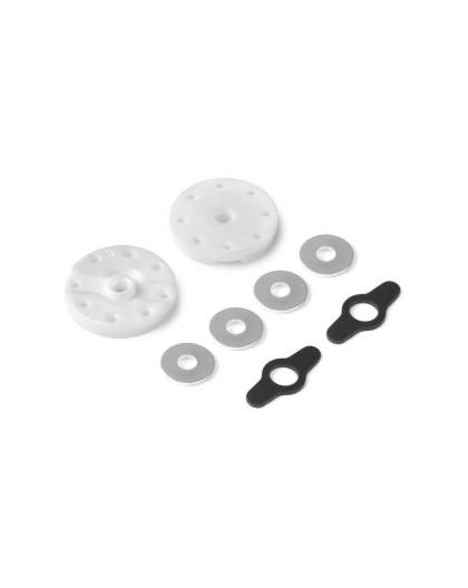 Pistons 16mm 6x1.3 + 2x1.1 clapet (2) - XRAY - 358028