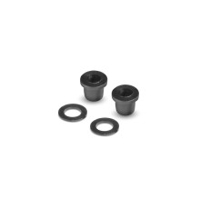 COMPOSITE SHOCK BUSHING & SHIM - GRAPHITE (2+2) - XRAY - 358043-G
