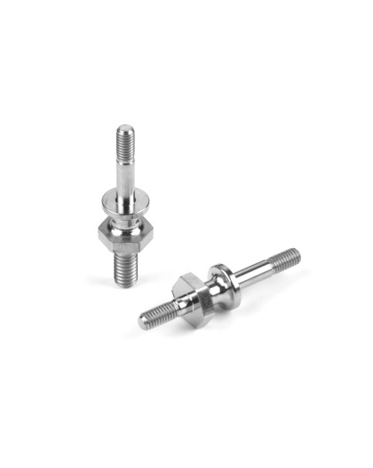 XRAY TITANIUM M4/M3 UPPER SHOCK MOUNT STAND OFF (2) - XRAY - 358048-T