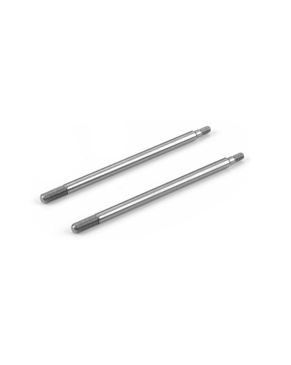 XB8 Tiges d'amortisseurs AR 66.5mm (2) - XRAY - 358266