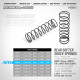 Ressorts amorto. AR 82mm 2 dots (2) - XRAY - 358342