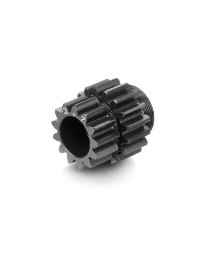 ALU PINION GEAR 13/17T - HARD COATED - XRAY - 358420