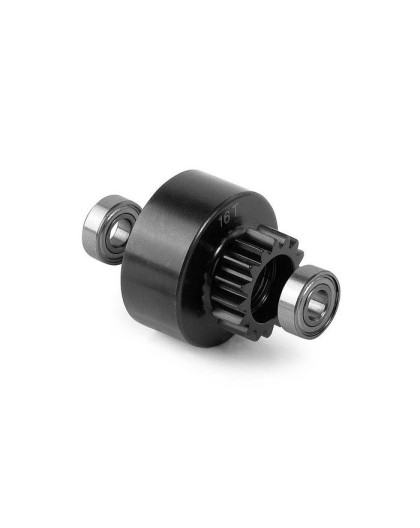 CLUTCH BELL 16T WITH OVERSIZED 5x12x4MM BALL-BEARINGS - V2 - 358526 -