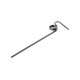 Support d'échappement long 100mm - XRAY - 358732