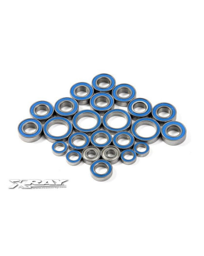 BALL-BEARING SET - RUBBER COVERED FOR XB808'11 (24) - 359002 - XRAY