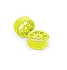 WHEELS STARBURST - YELLOW (4) - 359809 - XRAY