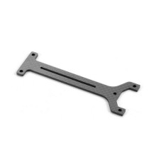 GRAPHITE REAR UPPER DECK 2.0MM - 361164 - XRAY